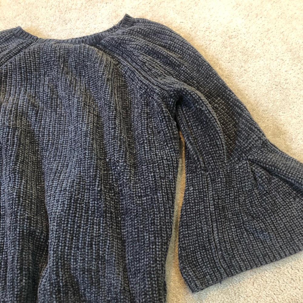 Soft velvet sweater